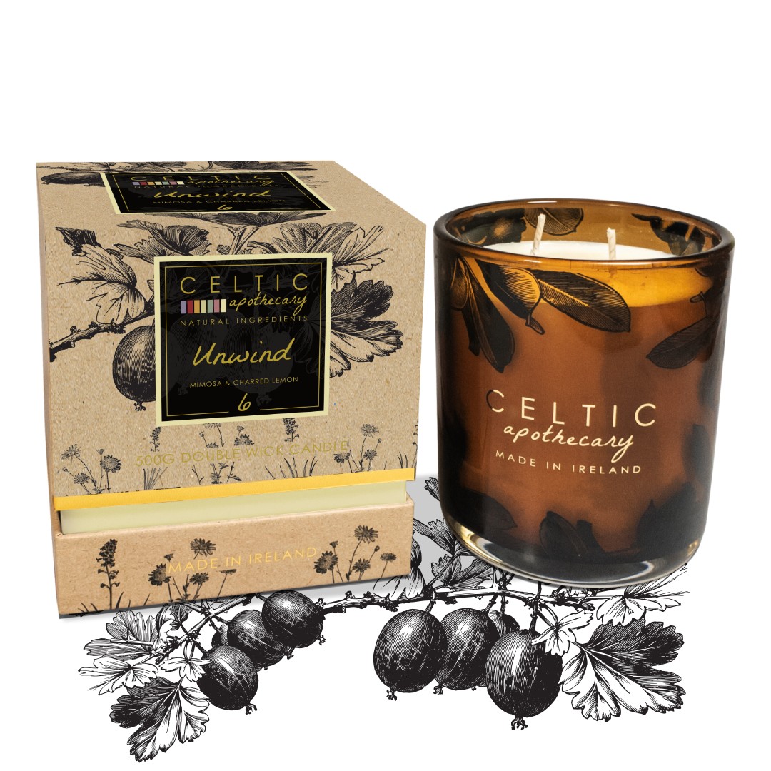 Unwind Double Wick Candle