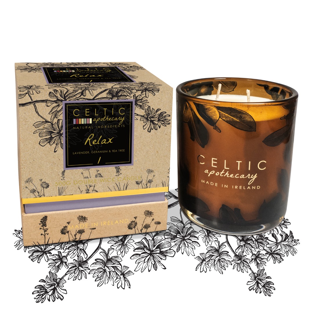 Relax Double Wick Candle