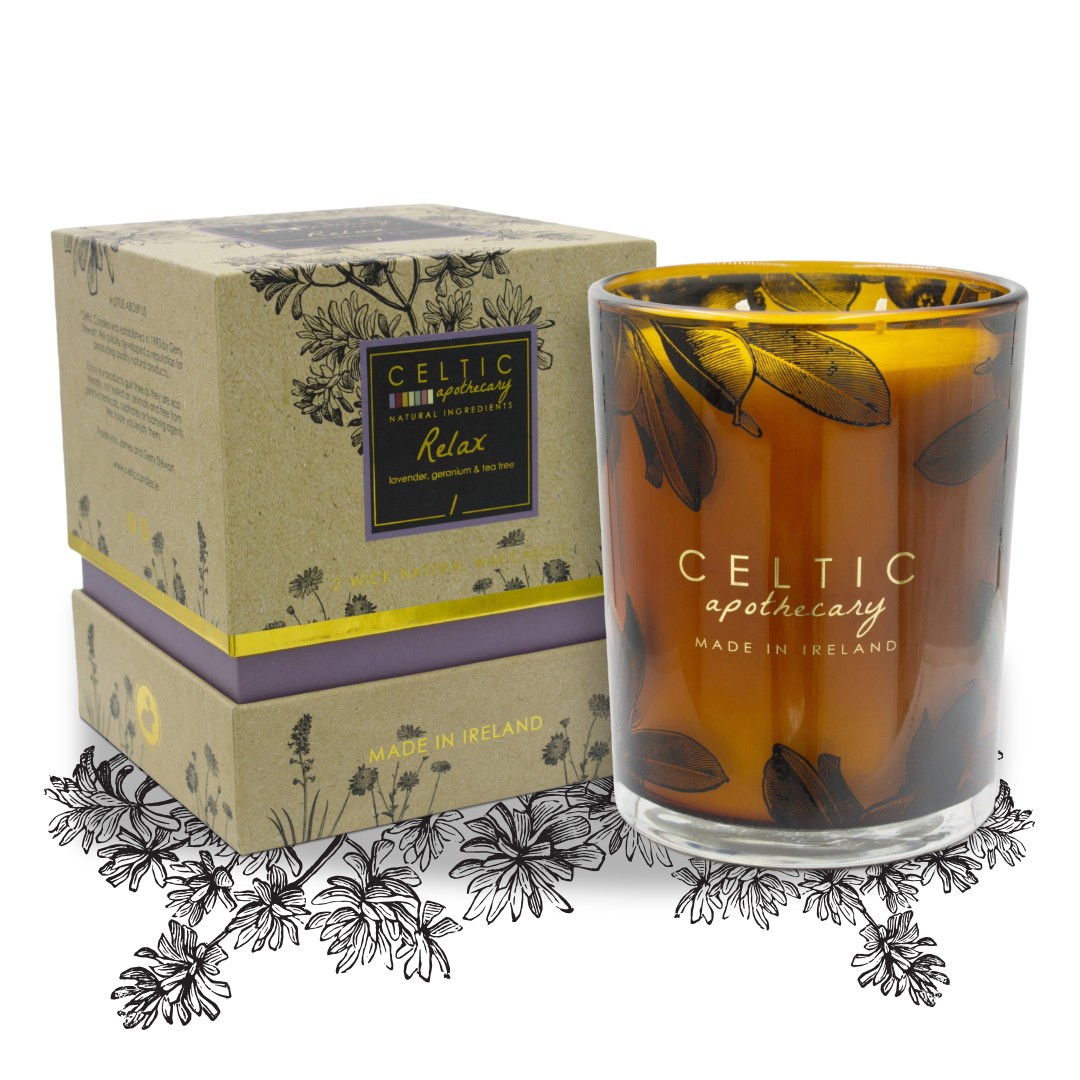 Relax Double Wick Candle