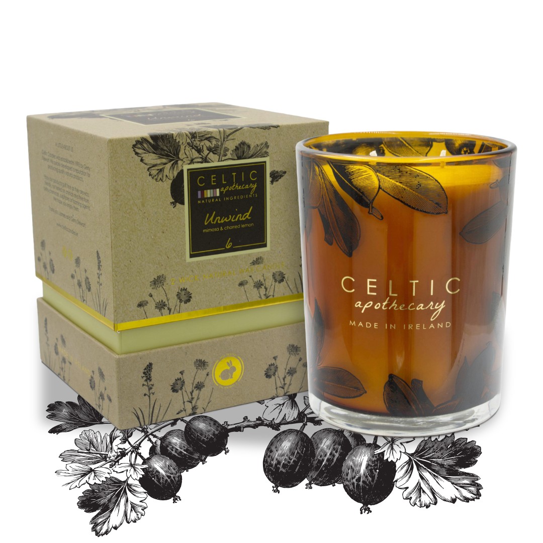 Unwind Double Wick Candle