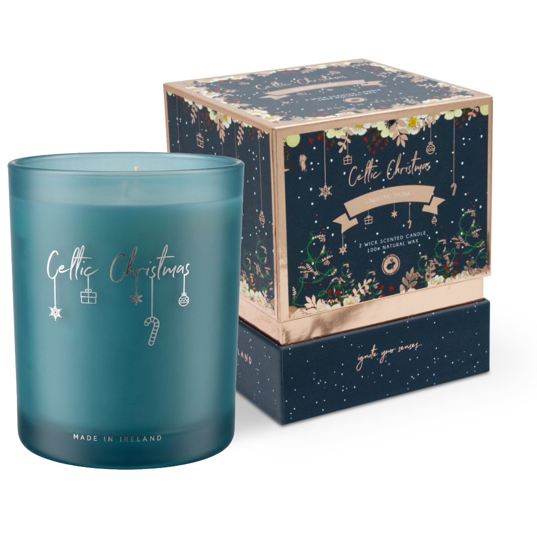 Nollaig Shona 2 Wick Candle