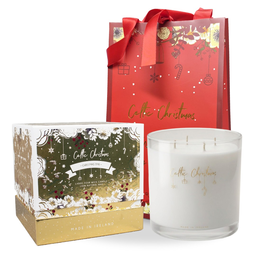 Christmas Time 4 Wick Candle