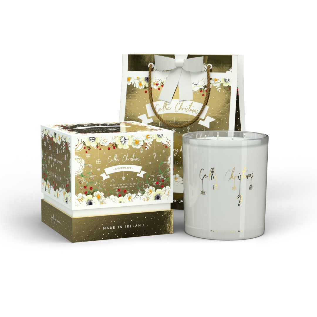 Christmas Time 4 Wick Candle
