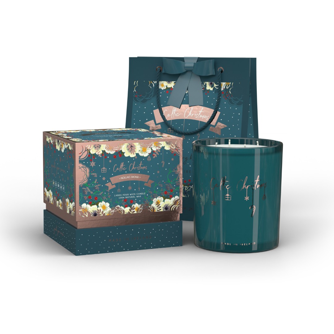 Nollaig Shona 4 Wick Candle