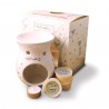 Wax Burner Gift Pack with 3 Wax Melts