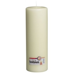 4 Pillar Candles (300mm x 98mm) – Ivory
