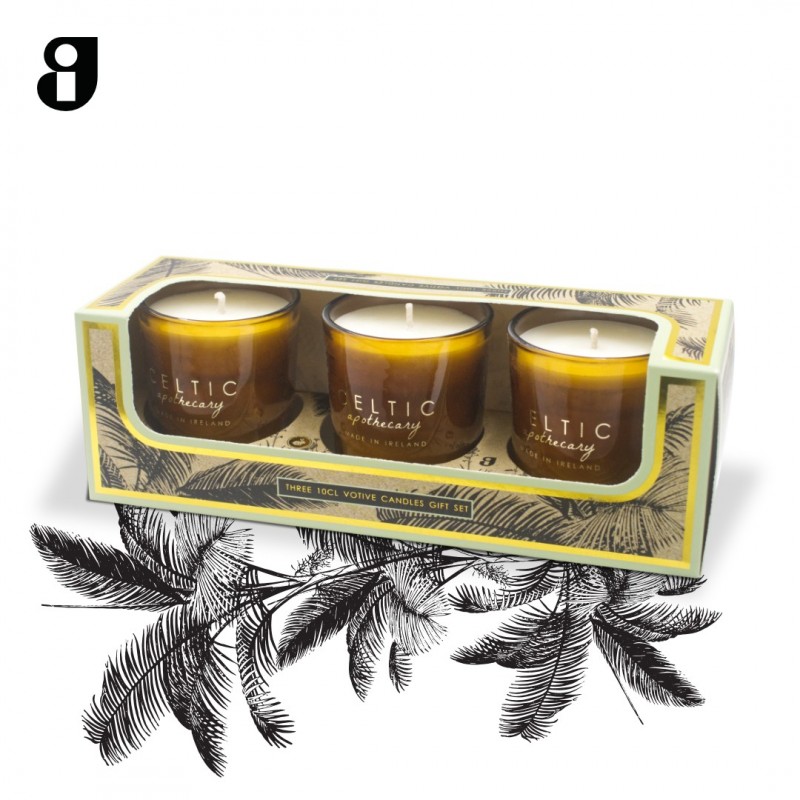 Apothecary Votive Trios